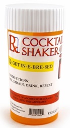 prescription cocktail shaker